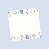 samolepici postit flora kytky