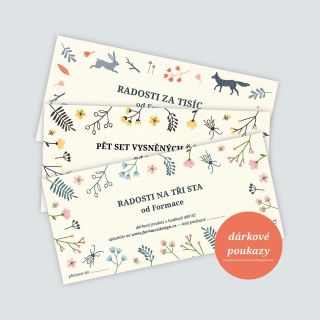 I dárek pořízený na poslední chvíli může udělat obrovskou radost. 🎉 Dárkové poukázky odesíláme elektronicky a vy můžete v...