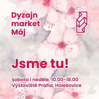 👋🏻 Dnes a zítra se na vás těšíme na Dyzajn marketu v Praze v Holešovicích. Nenechte se odradit počasím a přijďte podpořit...